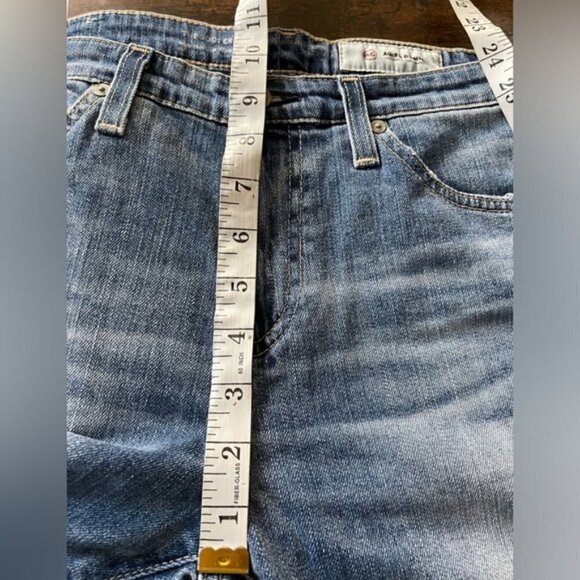 Ag Adriano Goldschmied Women's Jodi High-rise Slim Fit Flare Leg Crop Jean 28 - Picture 14 of 15